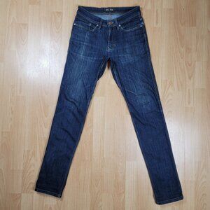 DU/ER L2X Slim Fit Jeans Men's Size 29x34 Dark Wash Stretch Denim Pants